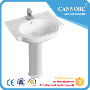 China Ceramic Pedestal Basin