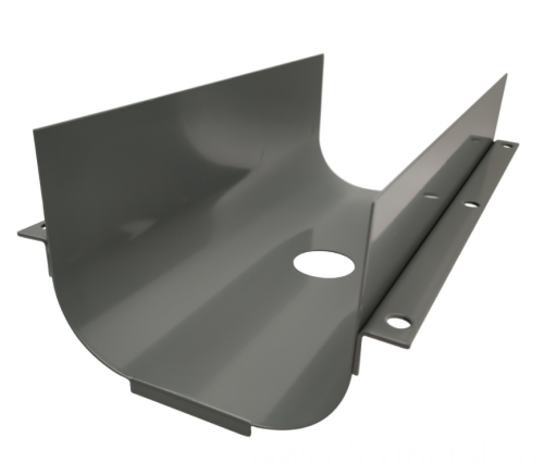Sheet metal parts for industrial equipment
