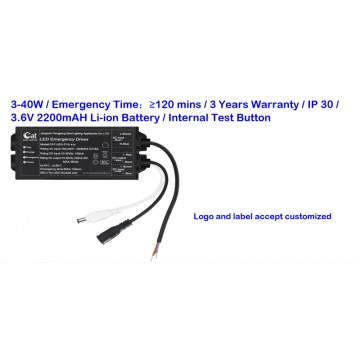 Voeding voor 3-40W CB CE LED noodstuurprogramma