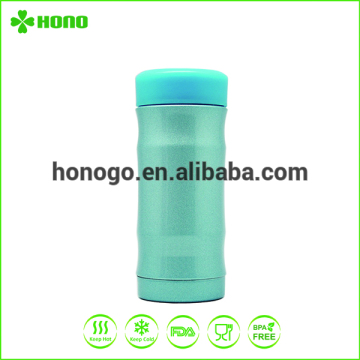 New products stainless steel bamboo sharp thermos mug
