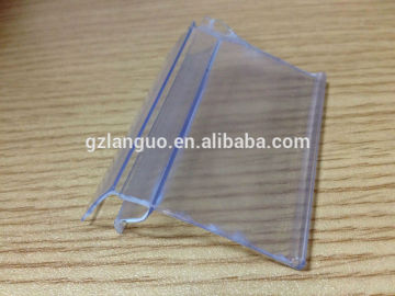 pvc promotion pop price holder