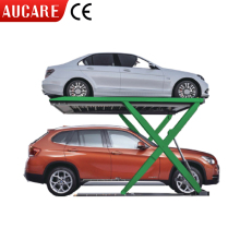 AUCARE 2000kg Underground Garage Scissor Car Parking Lift