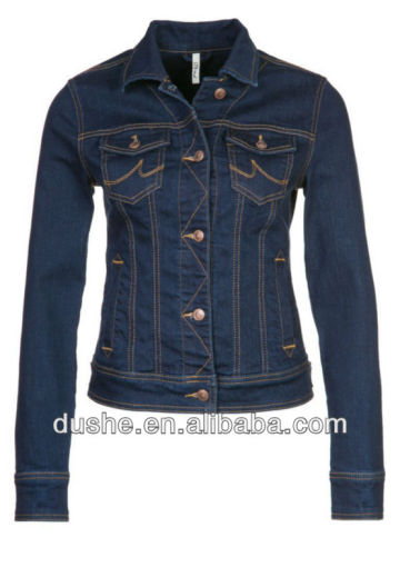 U'sake Ladies Fancy Short Fashion Denim Jackets S141336