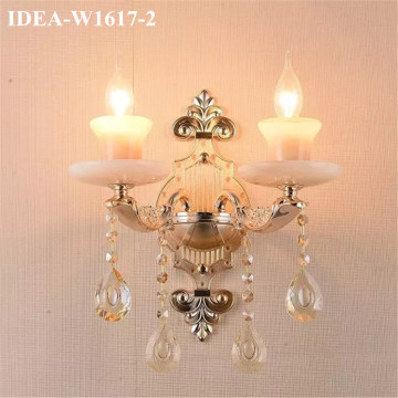 glass wall sconce chandelier wedding lighting