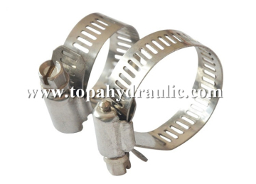 Stainless steel band narrow band hose clamps