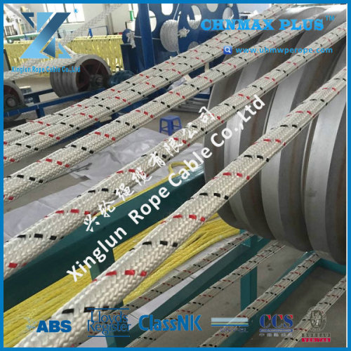 12strand CHNMAX PLUS UHMWPE winch rope for seismic survey vessels