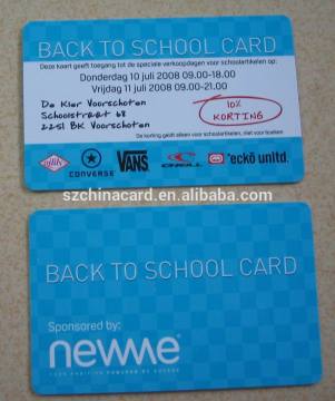 Factory High Quality printing rfid smart card