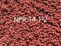 NPK Fertilizante orgânico granular na agricultura