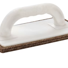 Hot Sale Plastic Handle Bricklayer Construction Tools: Grout Tile Plaster Float Pad EVA Rubber Plastic Grout Float