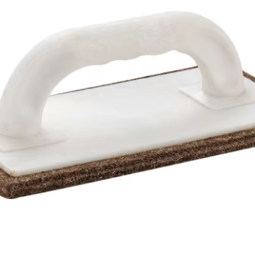 Hot Sale Plastic Handle Bricklayer Construction Tools: Grout Tile Plaster Float Pad EVA Rubber Plastic Grout Float