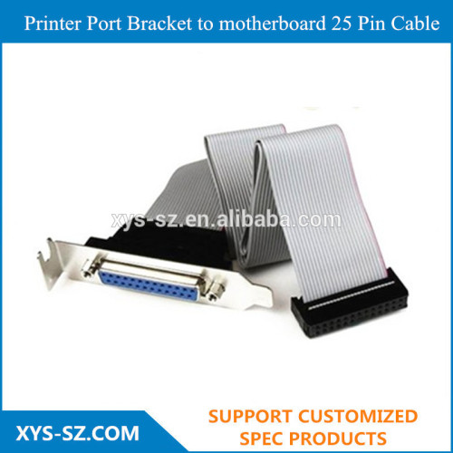 Printer Port Bracket to motherboard 25 Pin Cable