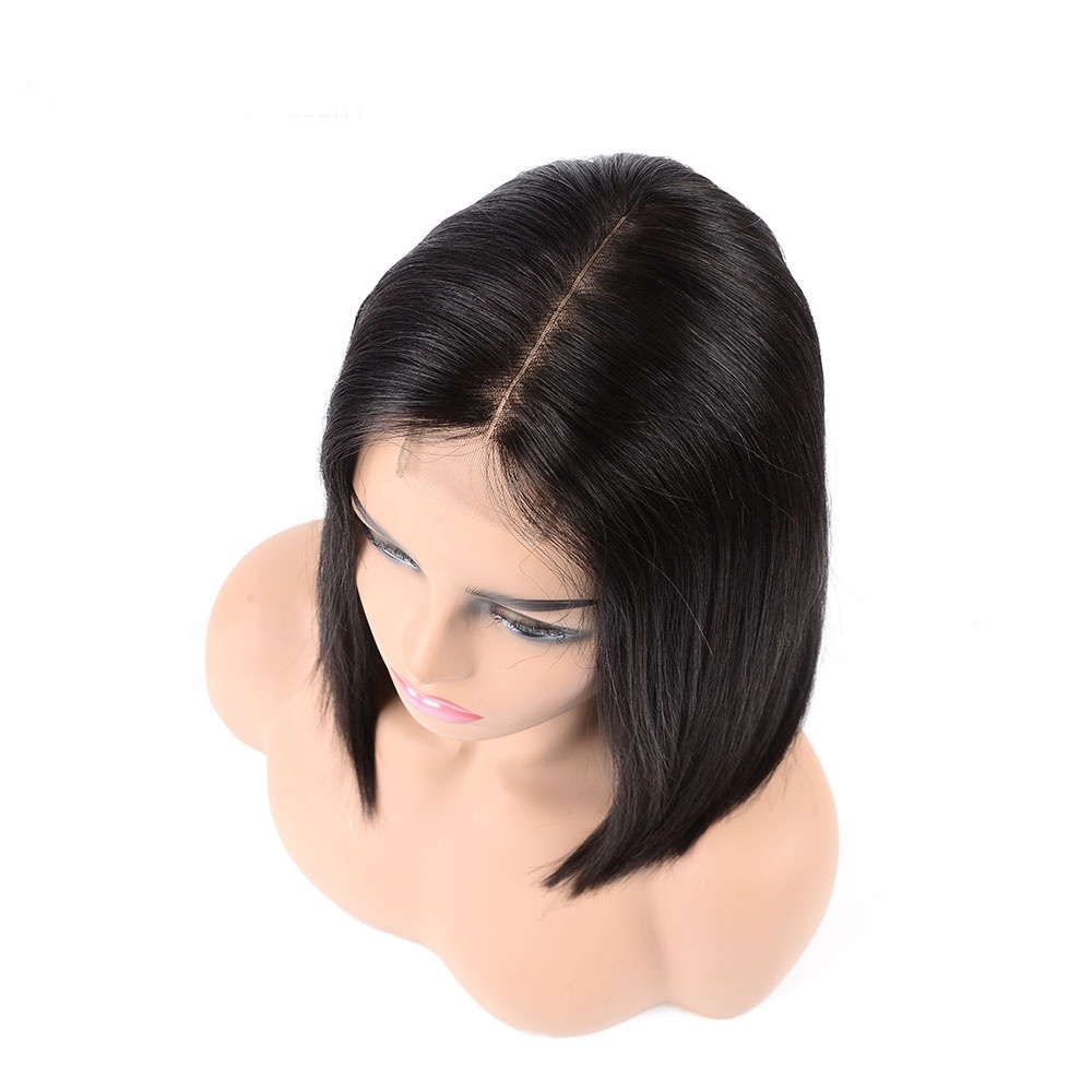 Huashuo Highest Discounts 100% Brazilian Pre-Plucked Hairline Factory Kim K Natural Long 2X6 Deep Parting Lace Closure Wigs