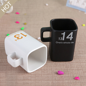 Ceramic Square Mouth Coffee Mug