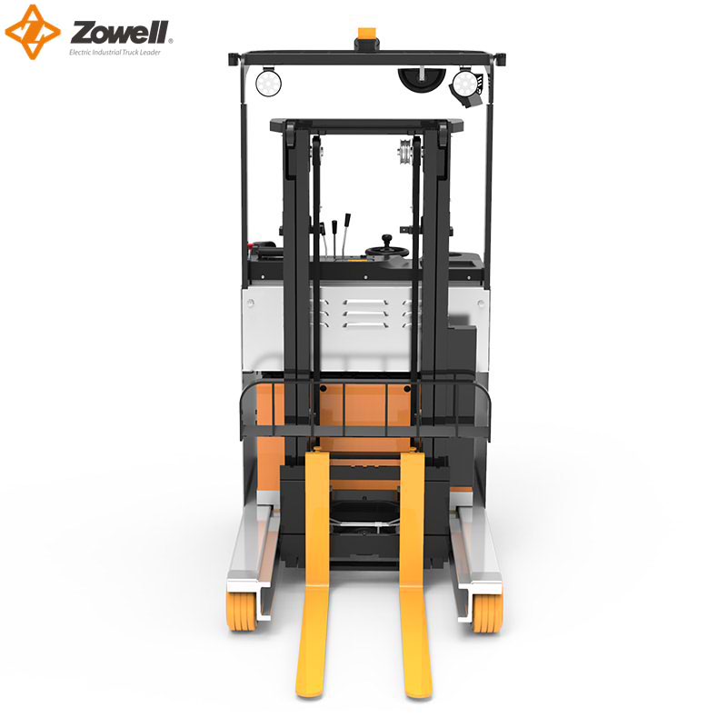 1.8 Ton Electric reach Forklift lift truck safe