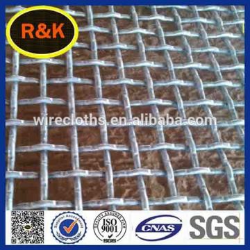 pvc coated crimped wire mesh