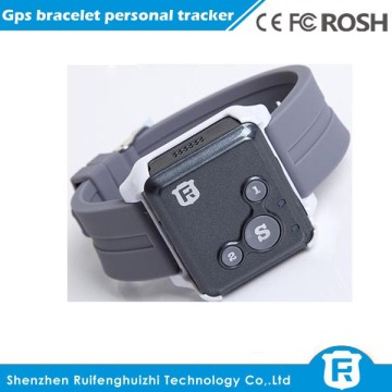 2016 mini personal gps tracker gsm elderly alarm wrist