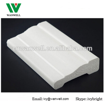PVC free foam casing white vinyl