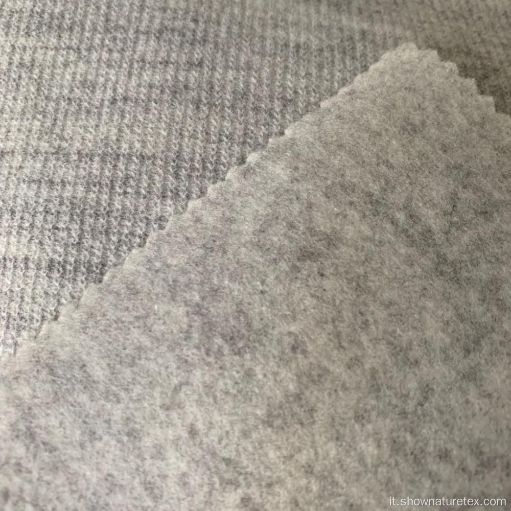 Tessuto Arcylic Wool Poly Fleece