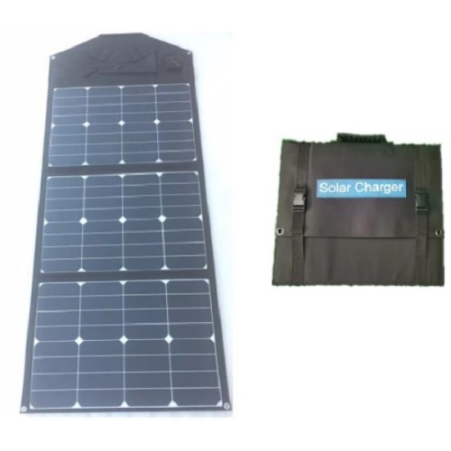 High efficiency portable solar panel for camping