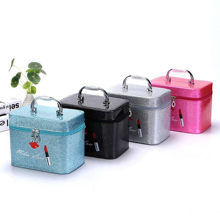 Maleta de maquiagem cosmetic Wholesale luxury Beauty Cosmetics Bags Fashion Cosmetic Makeup Bag