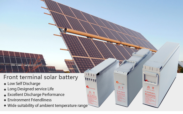 12v 150ah lead-acid Storage batteries for home solar panels Factory Price Front Terminal Gel Battery