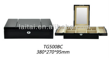 high gloss painted wooden watch box