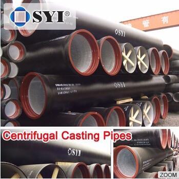 ductile iron pipes k7