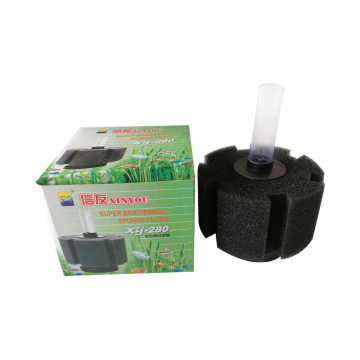 Reusable aquarium sponge filter reliable sponge filter