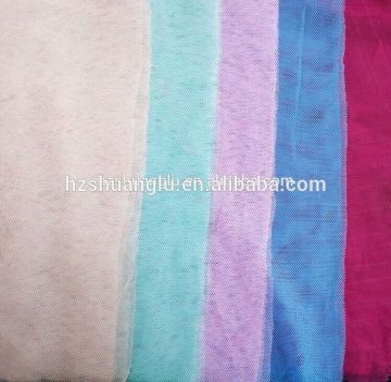 100% polyester hexgonal types of mesh mosquito net fabric