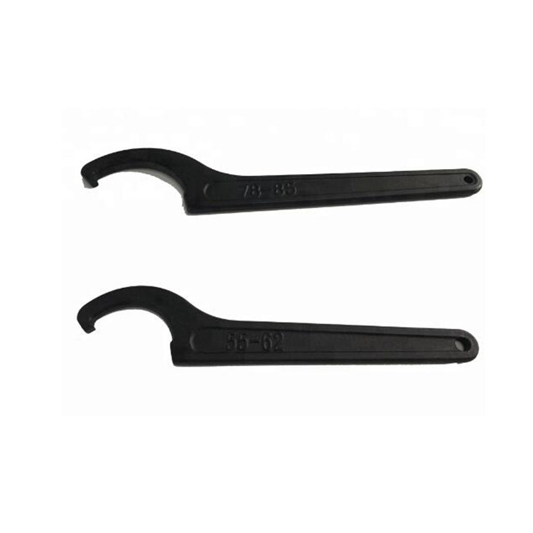 Hook type spanner wrench