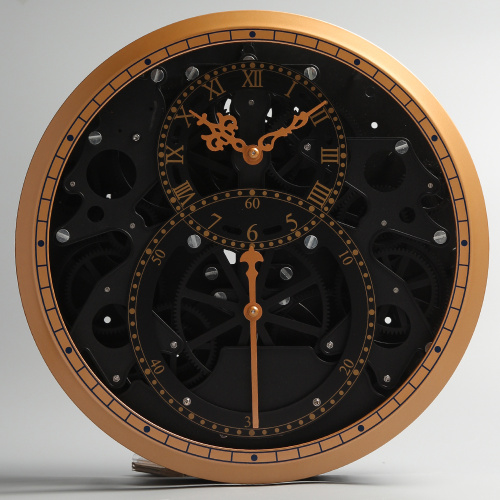 Unikalny zegar ze specjalnym sprzętem do dekoracji ścian
