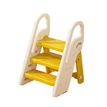 Potty Training Seat with Step Stool and Folding Ladder for Kids Safety Rail