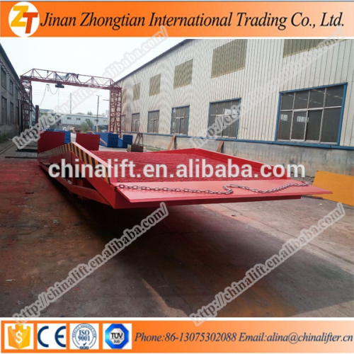 New model manual handel hydraulic loading ramp dock ramps best sale price