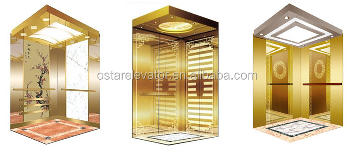 Good Quality Residential Indoor Glass Villa Elevator