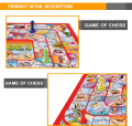 Set gioco bambini apprendimento gioco scacchi coperta