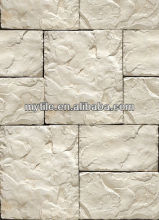 White quartzite cultured stone