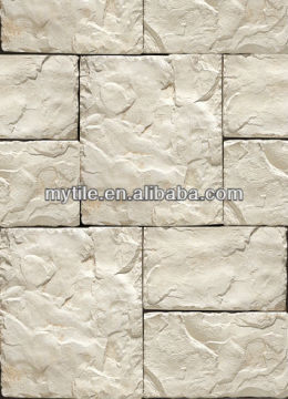 White quartzite cultured stone