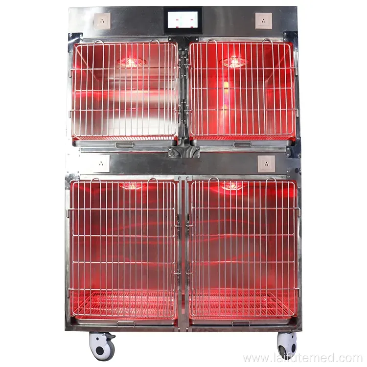 High Quality Veterinary Medical Stainless Steel Animal Cage