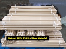 Natural PEEK Plastic Rods For Sale