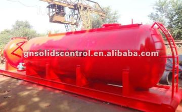 Drilling fluids tank solids control