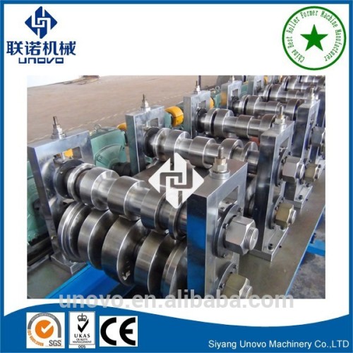 Highway guardrail roll forming machinery