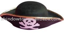 Carnival hat /Festvial hat /Party hat The pirate captain hat with skull