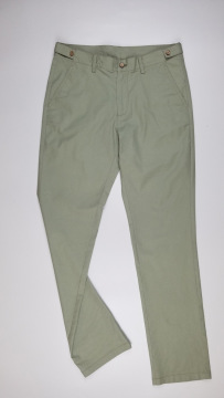 Fashion Light Green Mid-rise Jeans