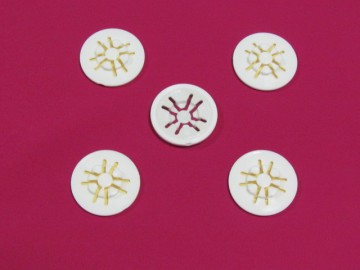 factory price colorful cd button