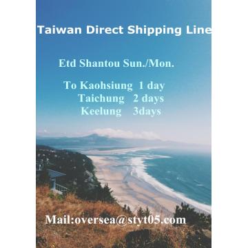 Linea di spedizione diretta di Taiwan