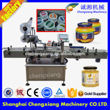 Automatic sticker labelling machine,square jar labeler,top labeling machine