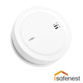 9V battery operated infrared photoelectric smoke detector