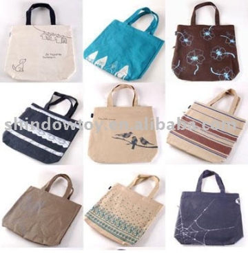 Cotton shopping bag, Reusable promotion shopping bag