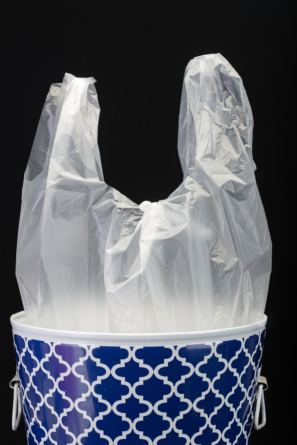 HDPE Transparent Plastic Shopping T Shirt Bag
