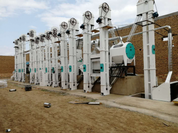 Mini automatic 2ton per hour raw rice plant